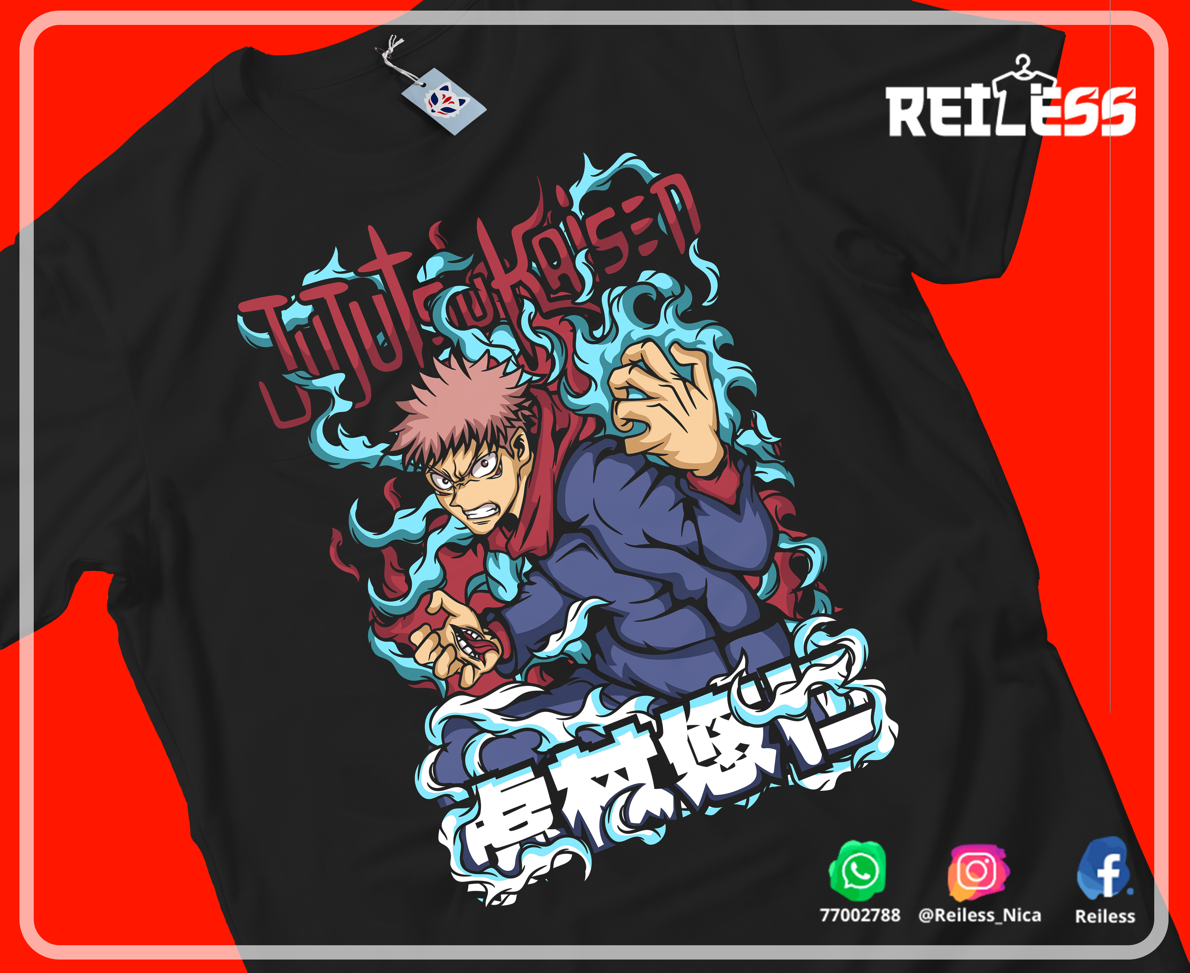 Camiseta Itadori Yuji